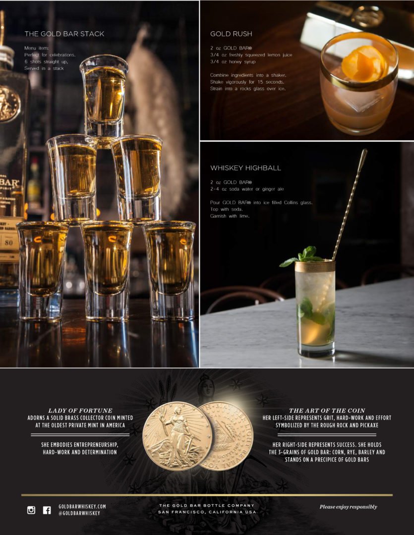 Whiskey, Liquor, Alcohol, The Gold Bar