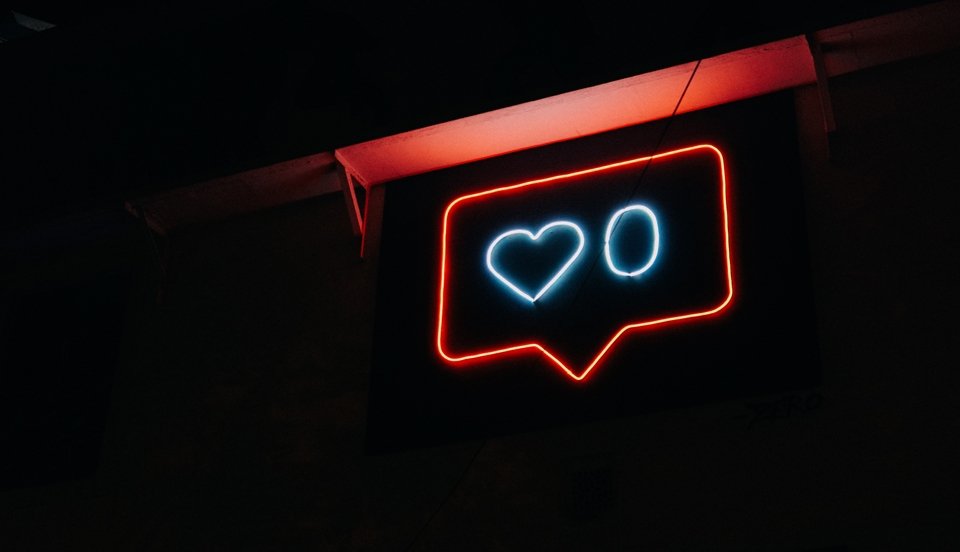 LIKE FACEBOOK Neon Sign