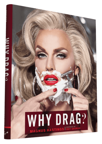 A photo fo the book Why Drag by Hastings