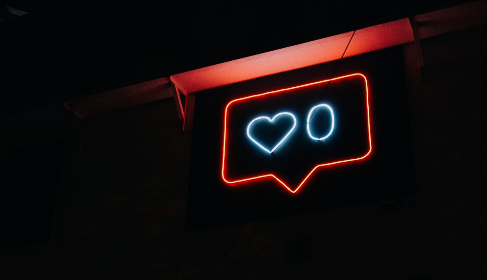 LIKE FACEBOOK Neon Sign