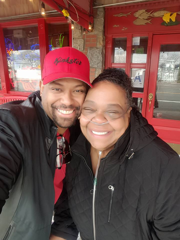 Corey wesley founder of Kinkster with his mother Joyce Warren Photo #1