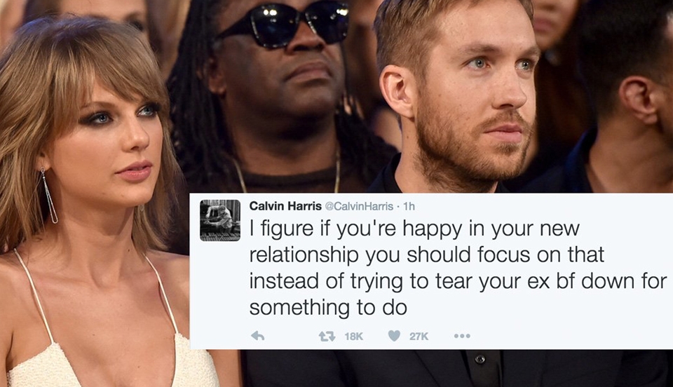 Music, Twitter, Calvin Harris, Taylor Swift
