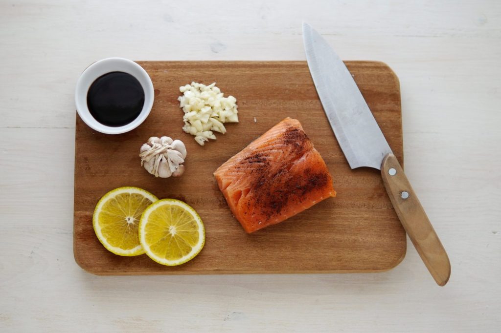 Salmon, Food & Drinks