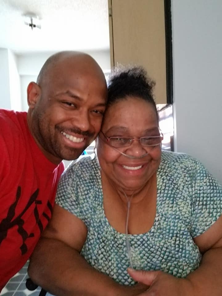 Corey wesley founder of Kinkster with his mother Joyce Warren Photo #3
