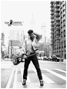 Editorial pictorial #4 of Men's Shoe Line,Top Owen with model Chris Fawcett