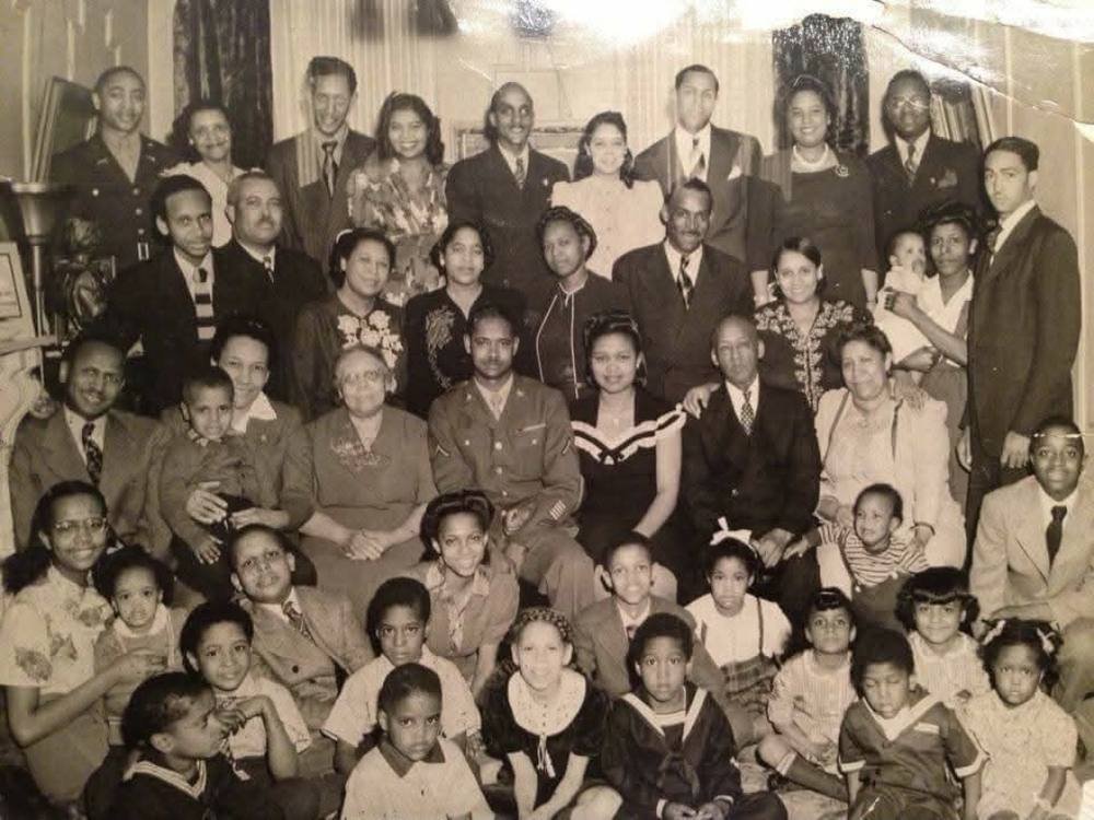 My family, New York, 1940s