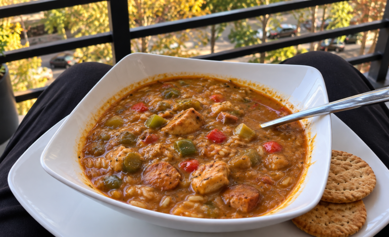 Gumbo on the Balcony