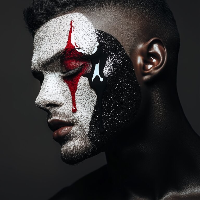 Artwork by Corey Wesley from the Unapologetic Faces series